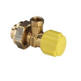 Viega Ventil 8310.28 in G5/8 x G3/8 Messing 407575