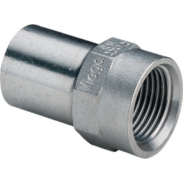 Viega Einsteckstück Sanpress Inox 2312.1 in 18mm x Rp3/4 Edelstahl 436810
