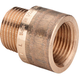 Viega Verlängerung Rotguss 3525 in R1 1/4 x Rp1 1/4 x 30mm 440510
