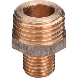 Viega Übergangsnippel Rotguss 3247 in G1 x R1/2 458829