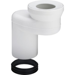 Viega Versprungbogen 8090.2 in DN100/90 Verspr., Kunststoff weiß 484354