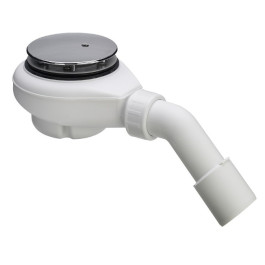 Viega Ablaufgarnitur Tempoplex 6961 in 112mmxDN40/50 Kunststoff verchromt 575601