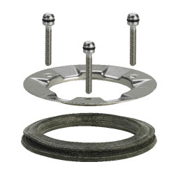 Viega Montageset 6960.98 in Chromnickelstahl / blank 582975