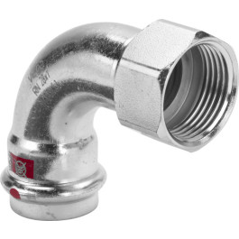 Viega Prestabo Bogen 90 Grad mit SC-Contur 1114.5 in 18mm x Rp1/2 601317