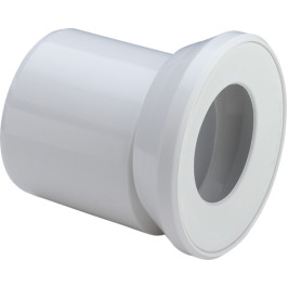 Viega WC Anschlussstutzen 3815.1 in 255mm Kunststoff weiß 614775