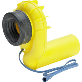 Viega Absaugeformstück 3233.4 in 50x50x5mm Kunststoff 654269