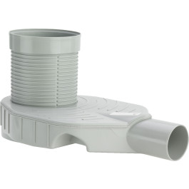 Viega Ablauf 4973.90 in DN50 Kunststoff grau 669379