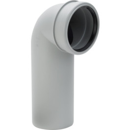 Viega WC Anschlussbogen 90 Grad 3816.3 in DN90 Kunststoff grau 683726