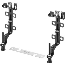 Viega Verstellfußset Advantix Vario 4967.83 in Kunststoff schwarz 736675