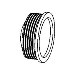 Viega Gumminippel 8580.75 in DN50xDN30 Gummi 814120