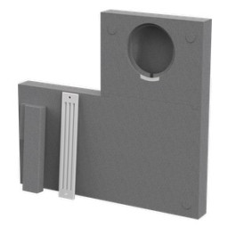 Viessmann Montageelemente für Fensterlaibung weiß  für Vitovent 100-D 7973310
