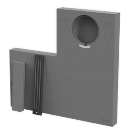 Viessmann Montageelement Fensterlaibung anthrazit Abluft  für Vitovent 50-D 7973312