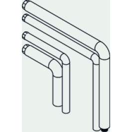 Viessmann Anschluss-Set AP nach links, 1 Heizkreis ZK06402