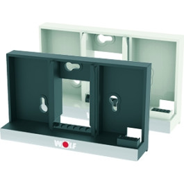 Wolf Wandsockel schwarz für Bedienmodul BM-2 1731129