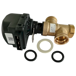 Wolf Dreiwegeumschaltventil mit Motor für Brennwertthermen-Baureihe CGx-2 274878599