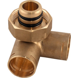 Wolf Kreuzstück 1 1/2''- 2xDN25 Steckverbindung kpl., für COB 2070652