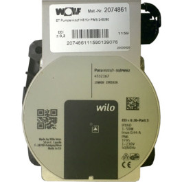 Wolf Pumpenkopf hocheffizient für FWS-2-60/80 Wilo PARA HU 25/7.0 PWM2 2074861