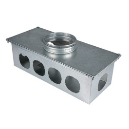 Kermi x-well Anschlusssystem rund Verteiler/Sammler, 10fach, Schalungslösung Y2202000016K