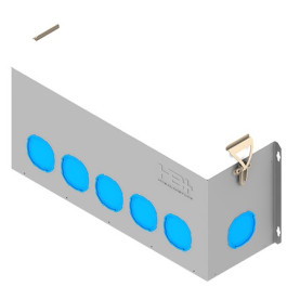 Kermi x-well Verteiler rund 17-fach Unterteil, 640x271x208mm Y2202000019K