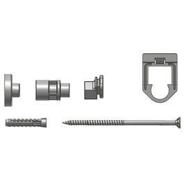 Kermi Fertighausbefestigung 1er Set ZB03930001
