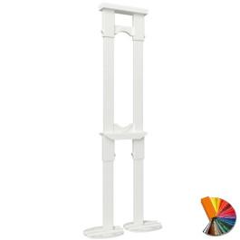 Arbonia Bankkonsole für Standard-Röhrenradiatoren, Sonderfarbe, für Radiatoren bis Höhe 35cm ZB05580002SF