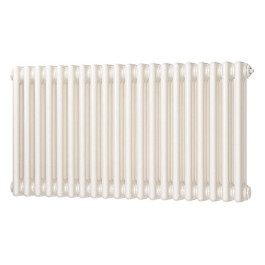 Zehnder Röhrenradiator Charleston Austausch 6-Säuler H: 56,6 L: 18,4cm, Modell 6057-04, weiß ZC362104B101000