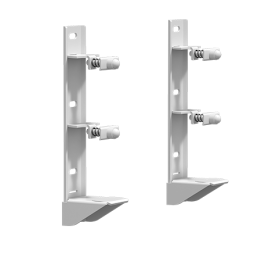Zehnder HDC35 Wandkonsole, für Charleston H 320 bis 519mm, 5 Stück, weiß RAL 9016 766201