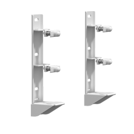 Zehnder HDC35 Wandkonsole, für Charleston H 320 bis 519mm, 6 Stück, weiß RAL 9016 766231