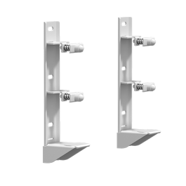 Zehnder HDC35 Wandkonsole, für Charleston H 320 bis 519mm, 7 Stück, weiß RAL 9016 766261