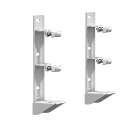 Zehnder HDC35 Wandkonsole, für Charleston H 320 bis 519mm, 8 Stück, weiß RAL 9016 766291