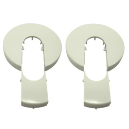 Zehnder Rosetten 14mm 45mm, Rohrdurchmesser 14mm, weiß 816271