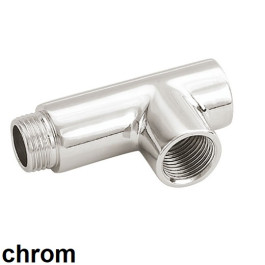 Zehnder T-Stück chrom L=65mm 853188