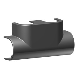 Kermi Blende für Ventilhahnblock Durchgang, weiß ZV00710003
