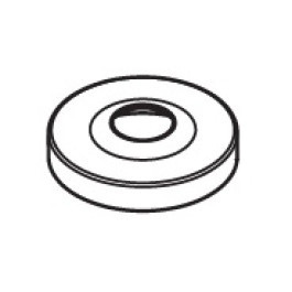 Ideal Standard Rosette mit O-Ring und Logo ISI, chrom A962257AA