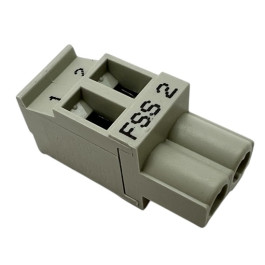 Bosch Anschlussklemme 2-polig FSS2 Kieselgrau 8718585573