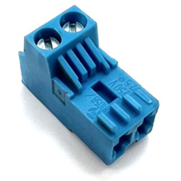 Buderus Anschlussklemme steckb.2-pol blau 7079186