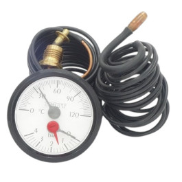 Buderus Thermo-Manometer RD52 weiß V2 für GB112, für UBA 7098311