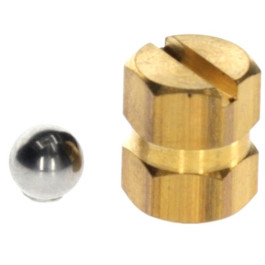 Buderus Verschraubung Entlüftungsventil für GB122-24K (G25), für Wärmetauscher 7099142