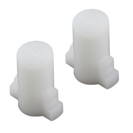 Buderus Kupplung weiß 2 Stück 2-flächig für Ölbrenner TE1.0/1.1, für Ölpumpe 87185728410