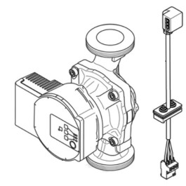 Buderus Pumpe Para 30-180/7-50/SC 9H und Kabel 8738808550