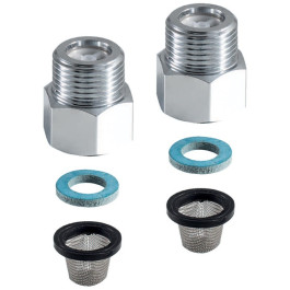 Geberit Rückflussverhinderer G 3/8 mit Korbfilterset 241.063.00.1