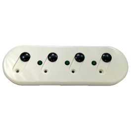 Hansgrohe Pharo Bedienelement außen Duschtempel weiß 29902450