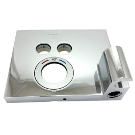 Hansgrohe Rosette iBox FixFit Shower Select Thermostat komplett chrom 92299000