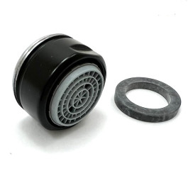 Hansgrohe Luftsprudler Longlife C-Widerstand mattschwarz 96512670