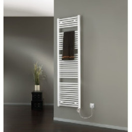 HSK Designheizkörper Line mit Heizstab 4 und Fernregler, H: 177,5 B: 60cm weiß, Füllvolumen 12,5L  , 800178-04-G2