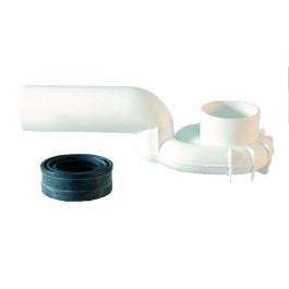 Ideal Standard Absaugeformstück für Urinal, Ablauf senkrecht, weiß K822401