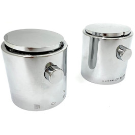 Kludi Griffset Thermostat Dual Shower System, chrom 7494305F-00