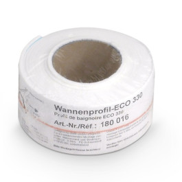 Mepa Schaumstoff Wannenprofil ECO aus Länge 3,30m für Stahl- und Acrylwannen 180016