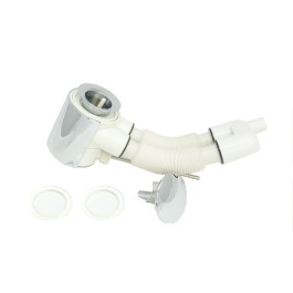 Ideal Standard Ablaufgarnitur SimplyU, mit Überlauf Ideal Flow, chrom N8326AA