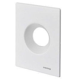 Oventrop Abdeckplatte für ''Unibox'' Einzelraumregelung, Bautiefe 110mm, weiß 1022691